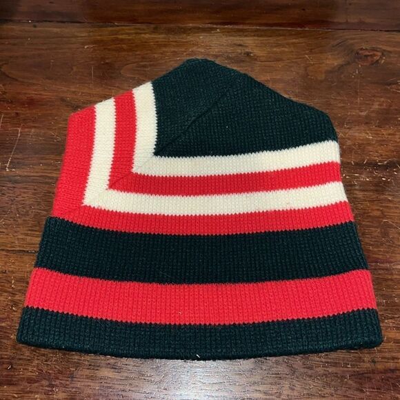 Japan Made Vintage Toboggan Knit Ski Snowboard Holiday Beanie Cap Hat Retro - Picture 2 of 6